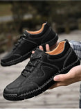Chaussures orthopédiques en similicuir pour homme, confort et soutien