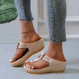 Sandalias ortopédicas elegantes con cuña