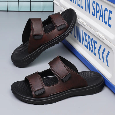 Sandalias cómodas con velcro para hombre: bienestar y elegancia para el día a día