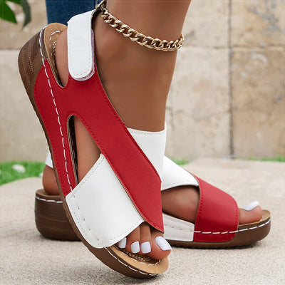 Sandalias ortopédicas de cuña para mujer – OrthopediePro