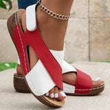 Sandalias ortopédicas de cuña para mujer – OrthopediePro