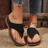 Tongs Orthopédiques femme semelles compensées