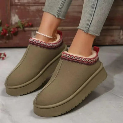 Bottines orthopédiques fourrées pour femme – Confort et chaleur en hiver