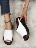 Sandalias de cuña ortopédicas para mujer para una comodidad absoluta.