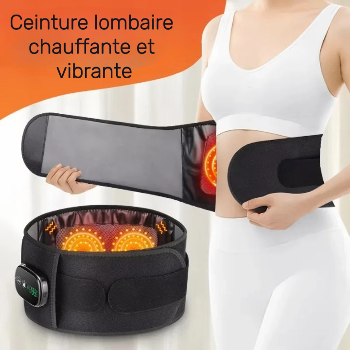 Ceinture lombaire chauffante pour soulager les douleurs musculaires et améliorer la circulation