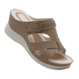 Sandalias de cuña ligeras para mujer