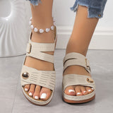 Orthopedic sandals with comfortable soles
